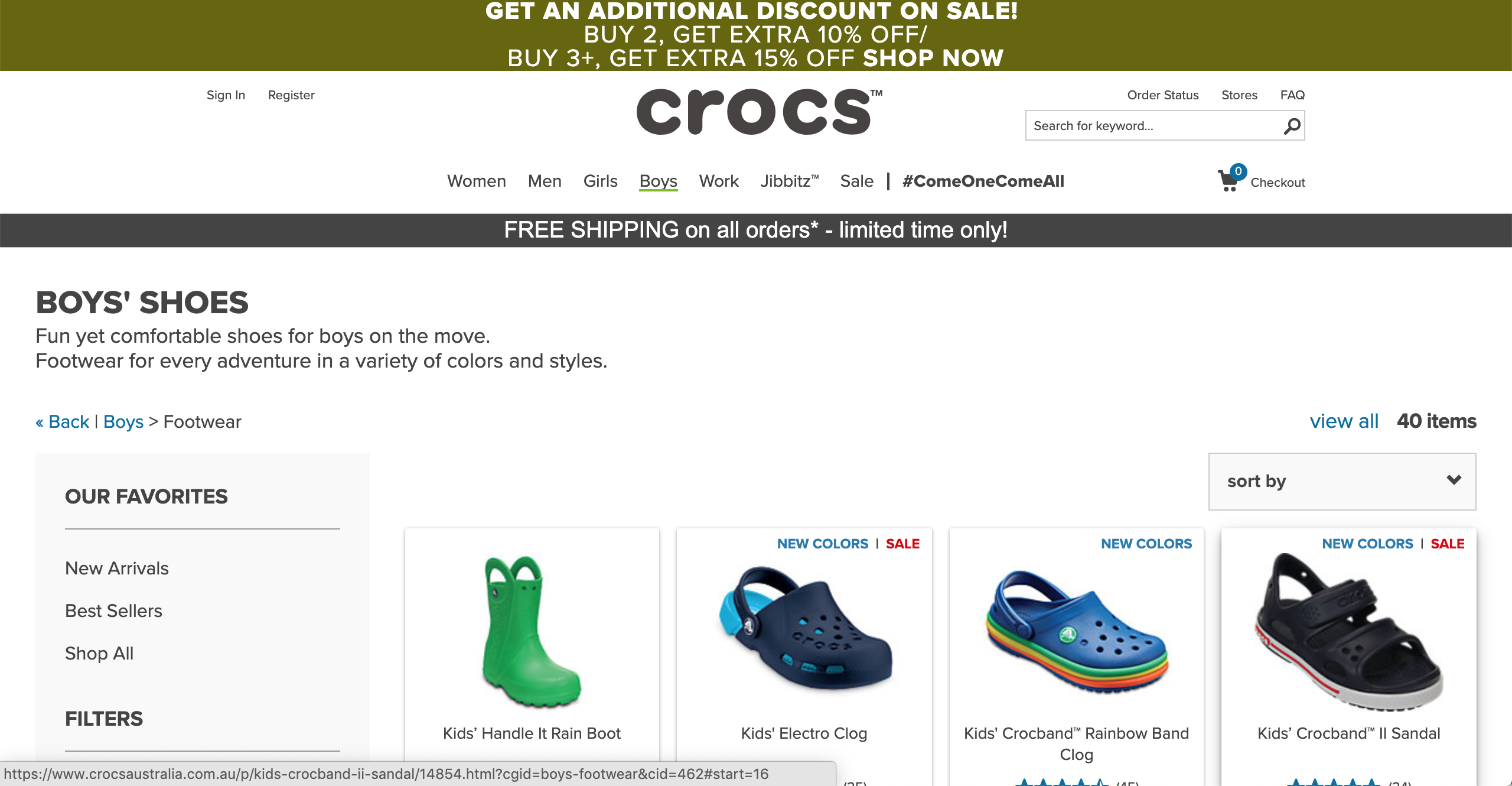 Crocs Australia Sale / Promo Code May 2024 Crocs Australia Offers