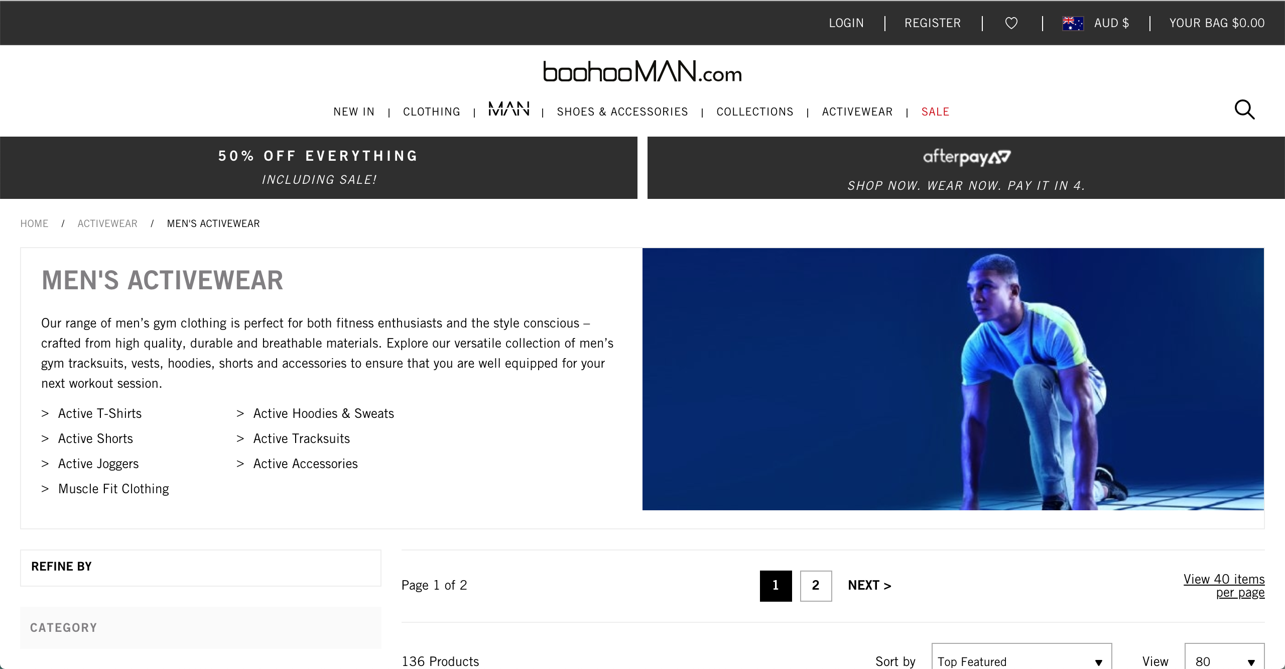 BoohooMan Promo Code / Discount January 2024 BoohooMan Coupon Australia