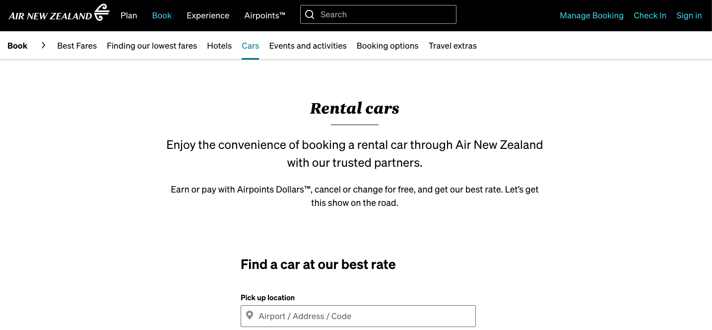 Air New Zealand Sale / Promo Code March 2024 Air New Zealand Deals